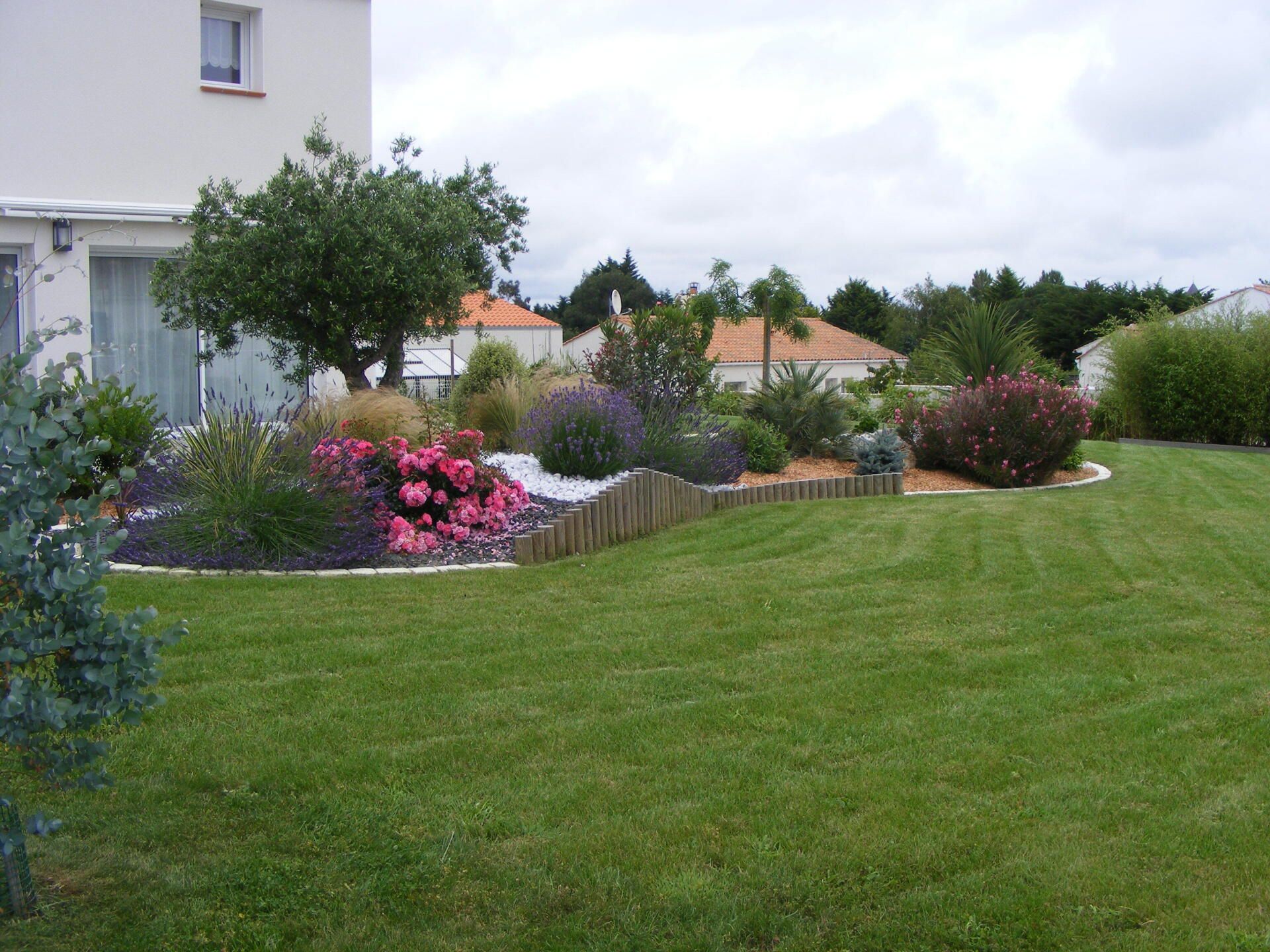 Espace vert aménagé