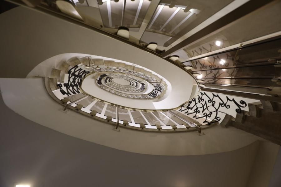 escaliers en escargot