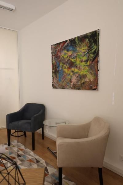 salle d'attente du cabinet de Genève