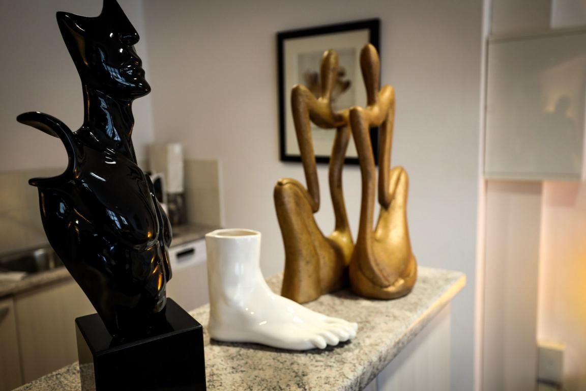 intérieur du cabinet décoré