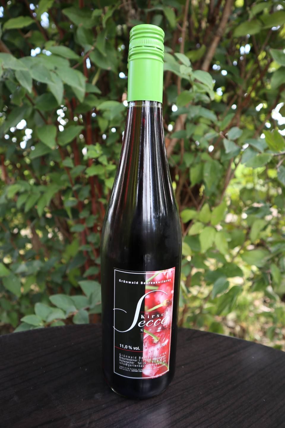 Uwe Grünwald, Fruchtsirupflasche