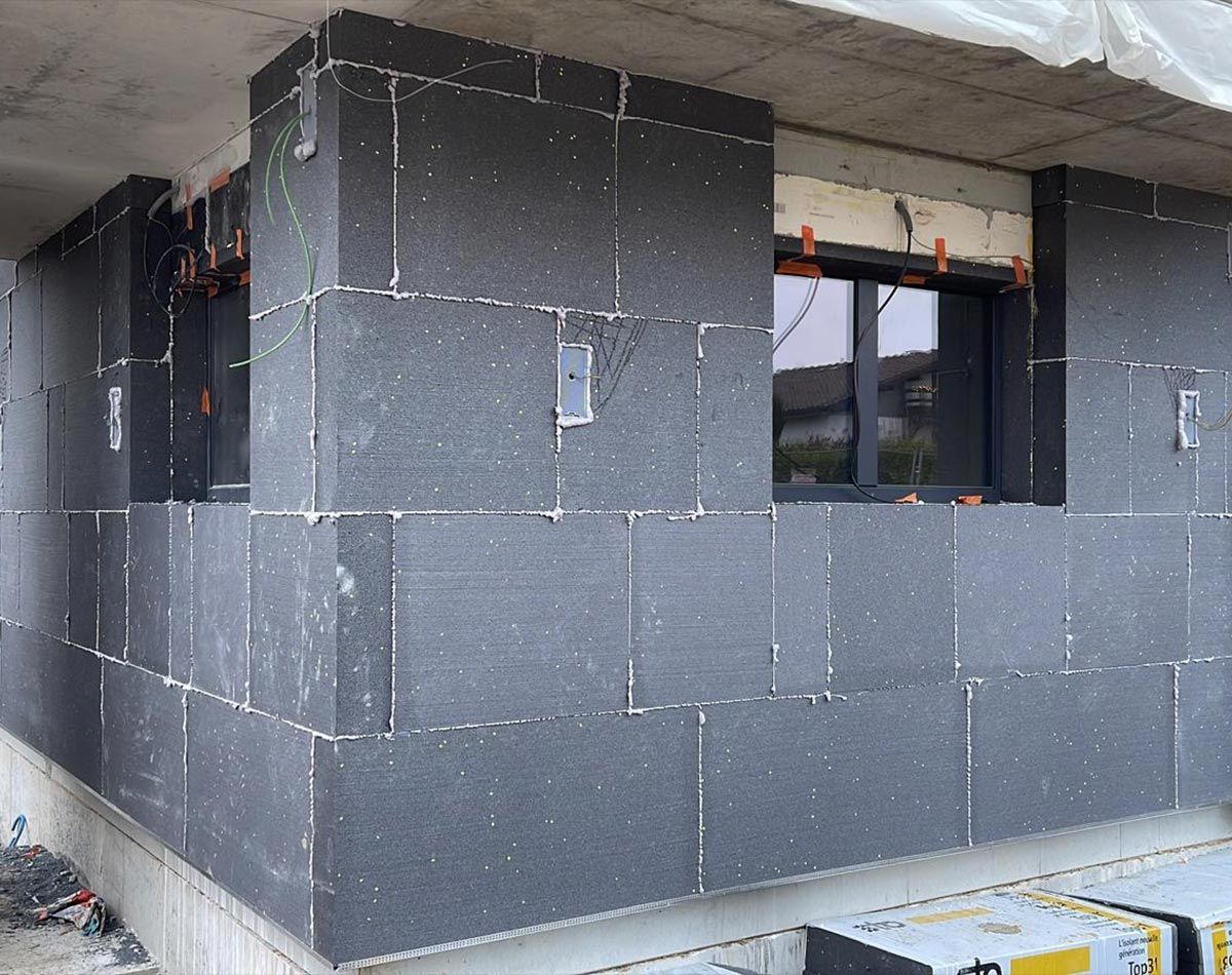 Travaux d'isolation réalisés par la société Baratay Déco