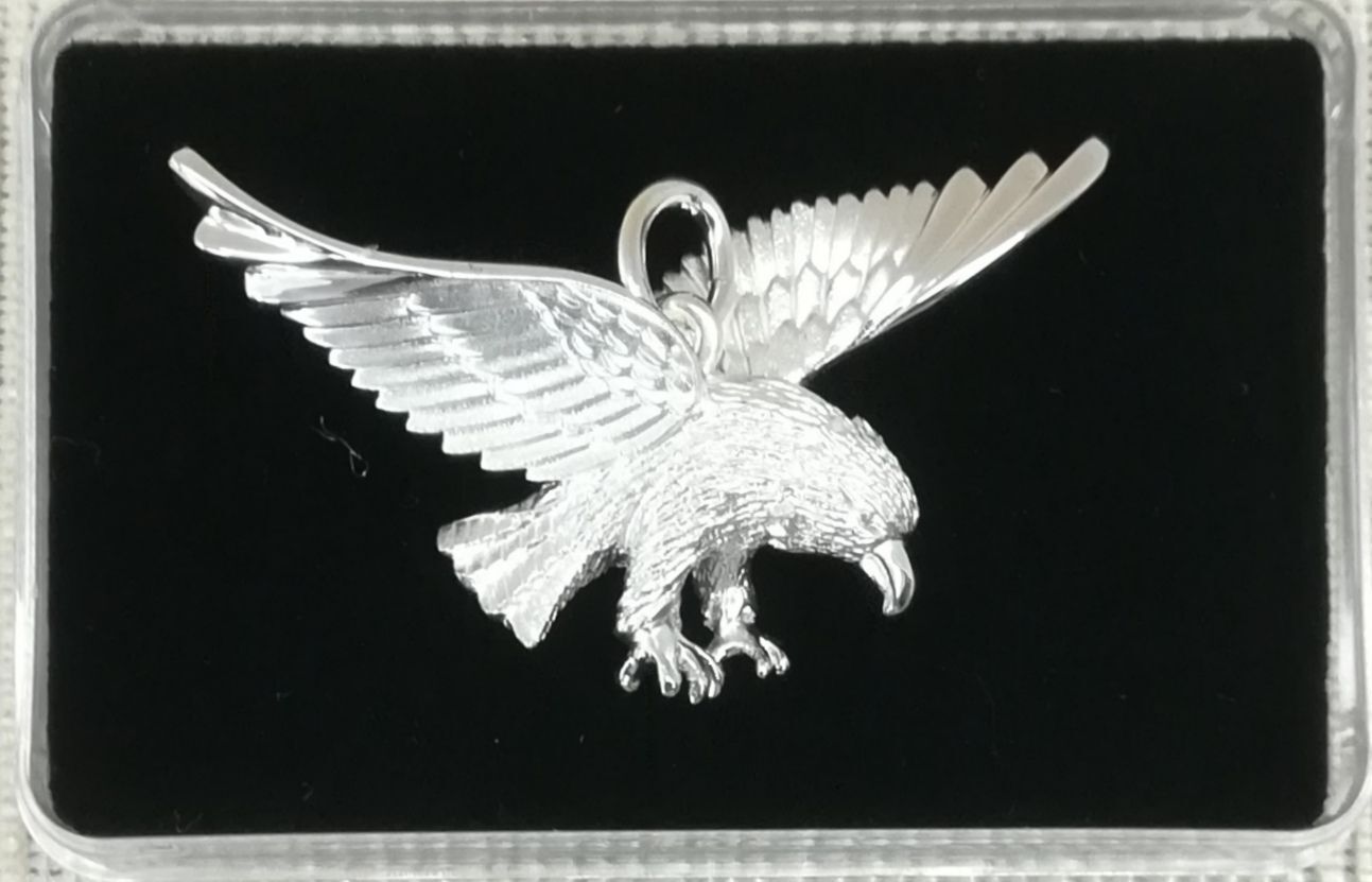 Adler-Kettenanhänger 925 Silber