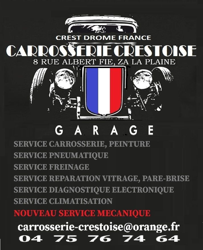 Affiche de la carrosserie