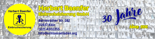 Herbert Baenfer Schlüsseldienst Logo