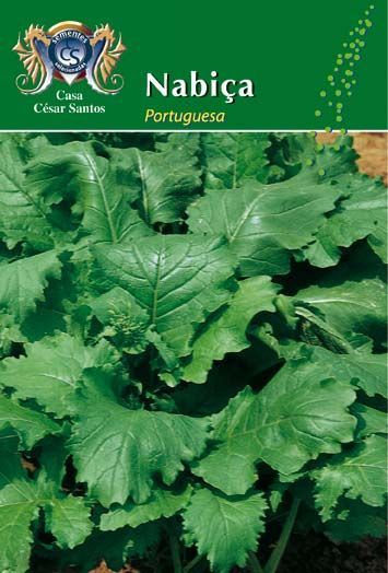 Green leafy herb labeled “Nabiça” with a Cesa Cear logo at the top