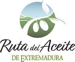 Ruta del aceite de extremadura is a logo for a company that produces olive oil.