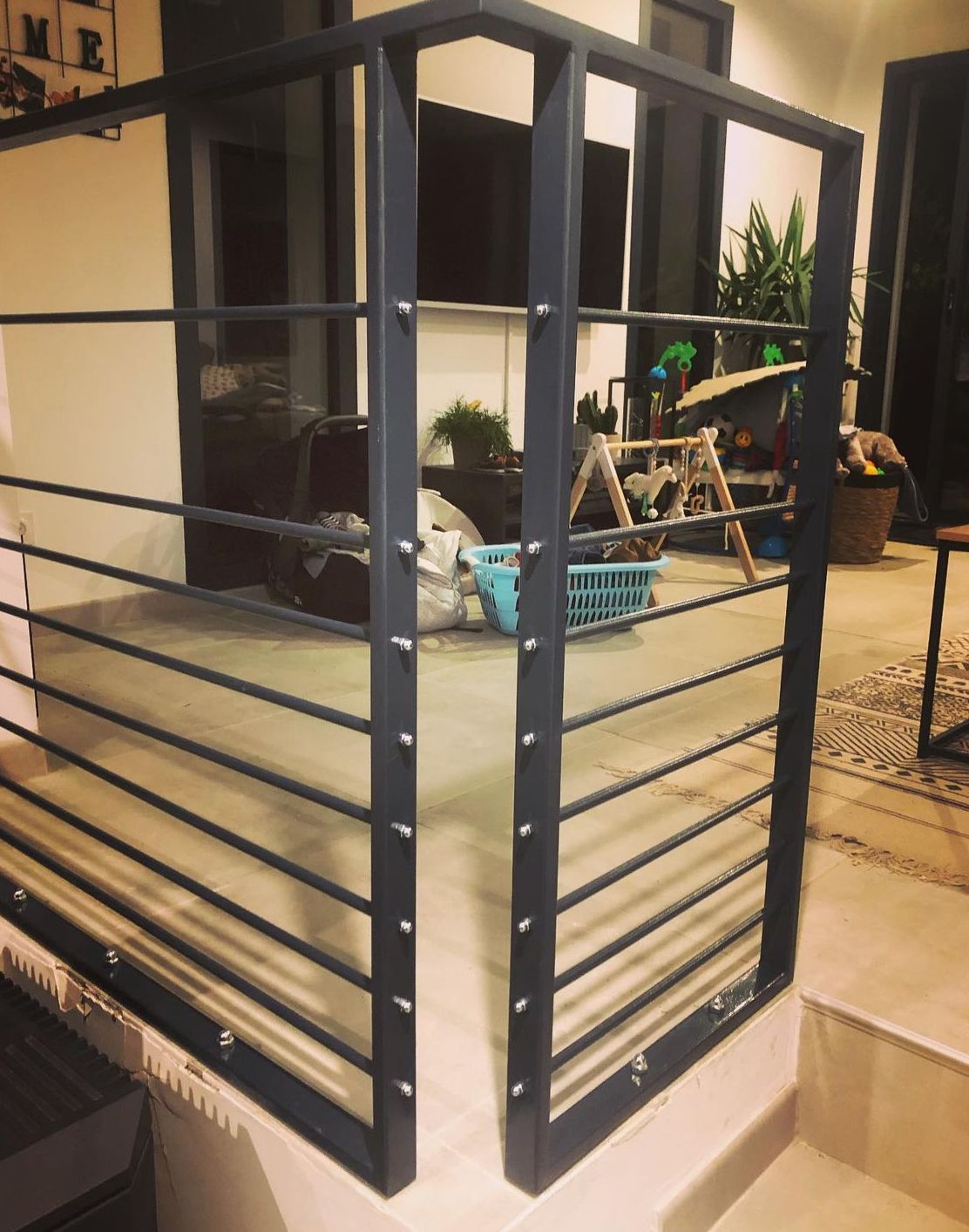 Garde-corps d'escalier