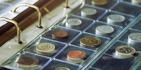 Que faire quand on hérite d'une collection de pièces de monnaie?