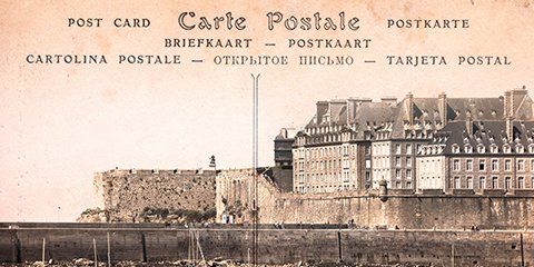 Carte postale ancienne de Saint-Malo