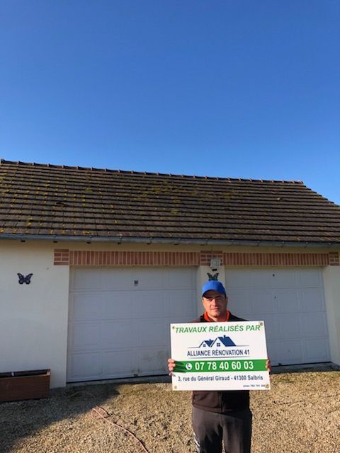 Image d'un toit avant travaux