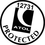 An ATOL protected logo, circular with the number 12731 above the text and the word PROTECTED curved along the bottom.