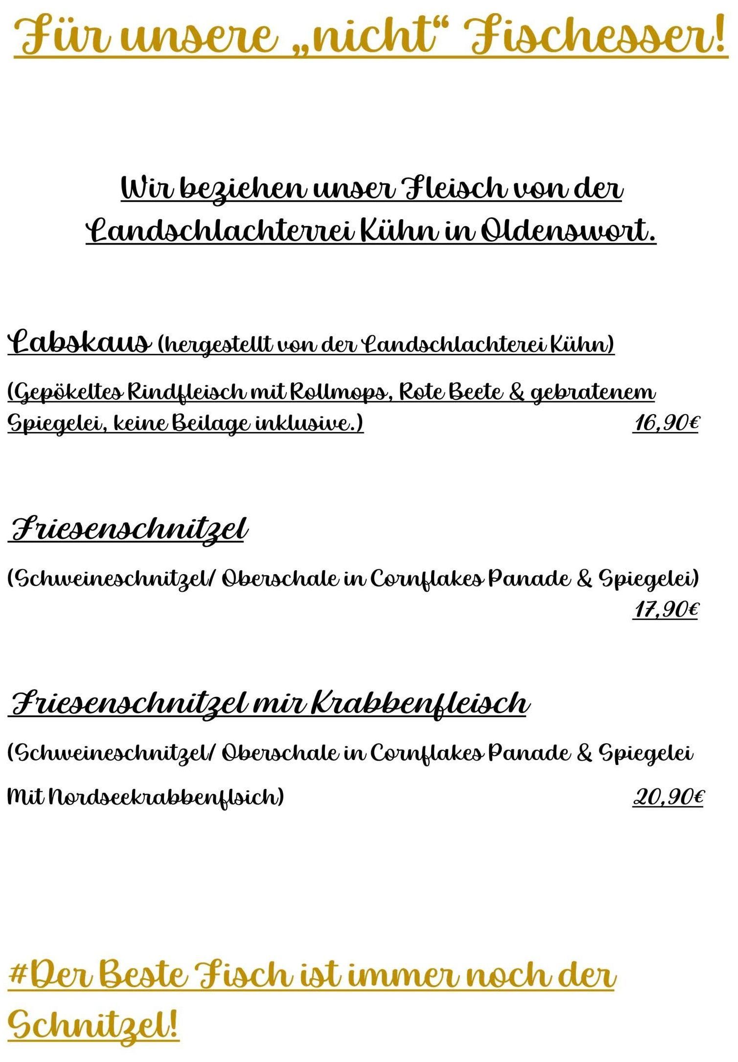 Fleisch | Speisekarte | Räucherscheune
