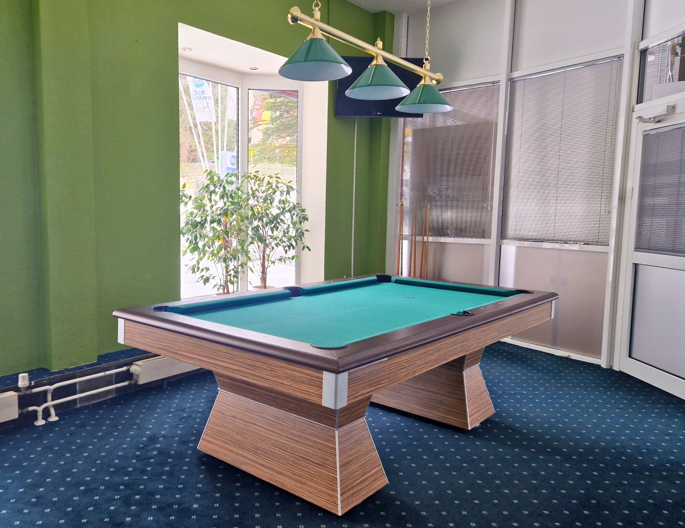 Billard im Hotel