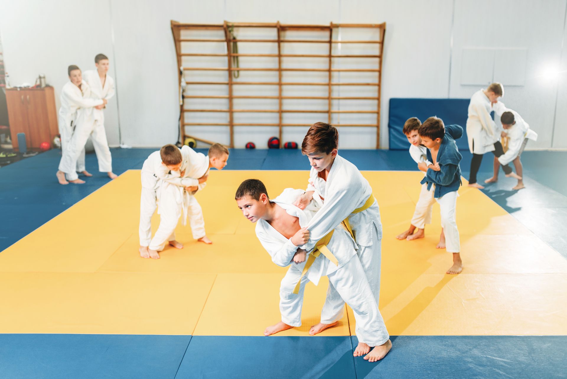 Bambini in allenamento - ARTI MARZIALI di Pisciotta Roberto