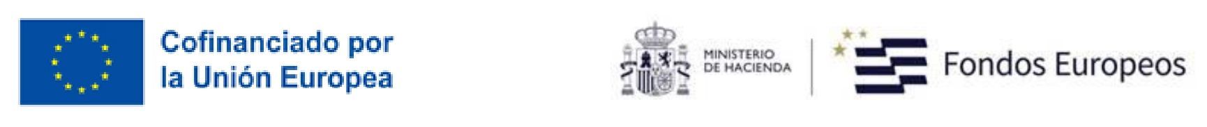 Una imagen borrosa de un logotipo de la Unión Europea.