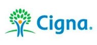 Un logotipo de Cigna con un árbol.