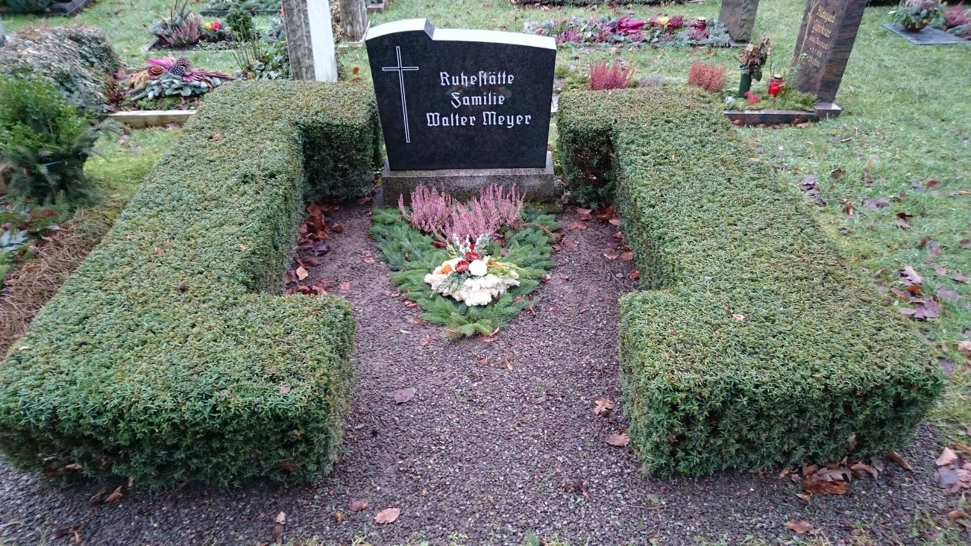 Blumen Schöne Floristik Grabpflege