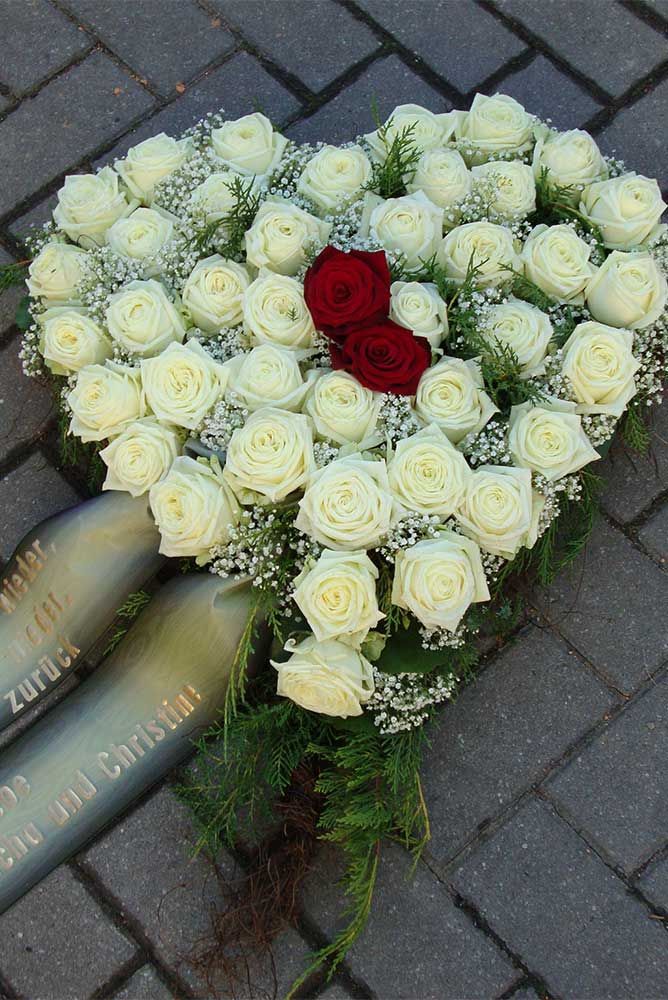 Blumen Schöne Floristik Trauerfloristik