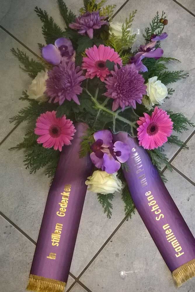 Blumen Schöne Floristik Trauerfloristik