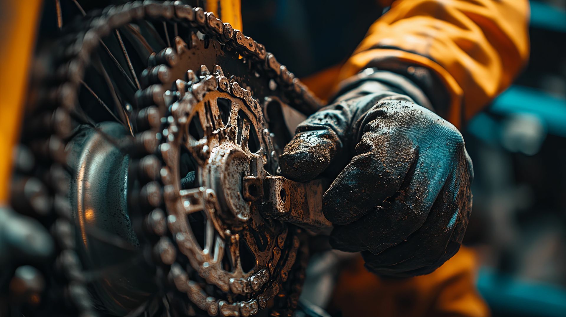 Un rouage mécanique.