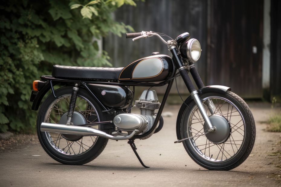 Une petite moto.