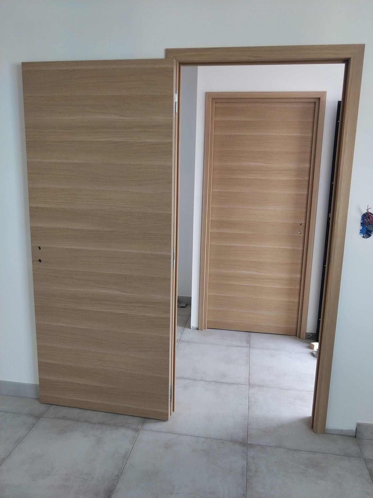 Portes en bois coulissantes