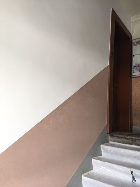 Rénovation cage d'escalier - Dakaj Peinture - Peseux