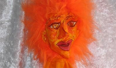 Ute Kreuzberger - Puppe Feuerwesen