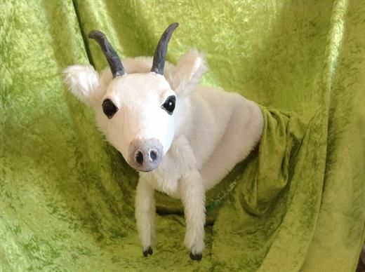 Ute Kreuzberger - Puppe Ziege