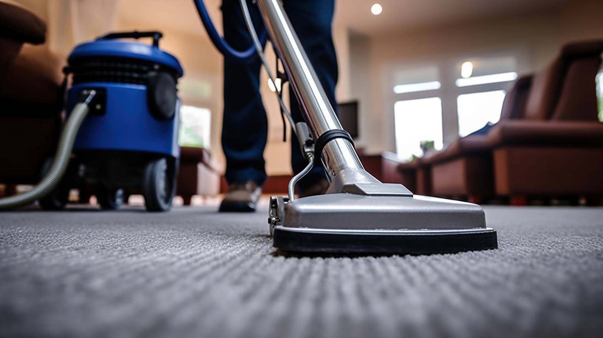 Suppression de poussières avec aspirateur