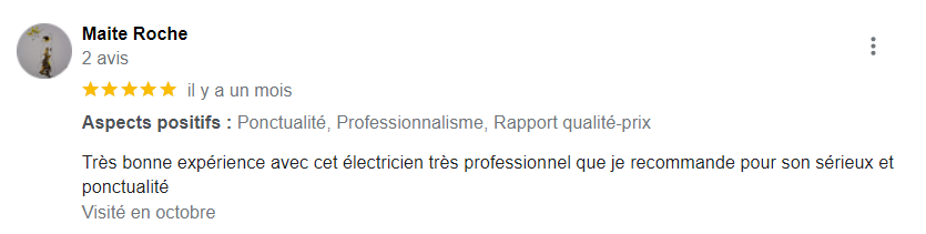 Avis sur l'entreprise