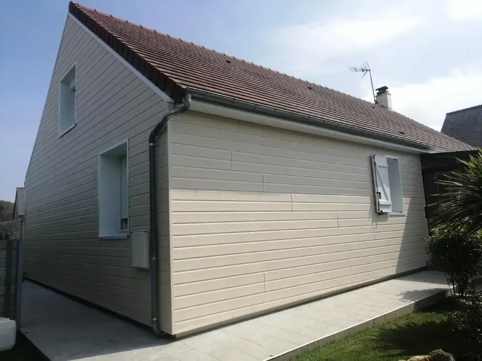 Une façade d'une maison