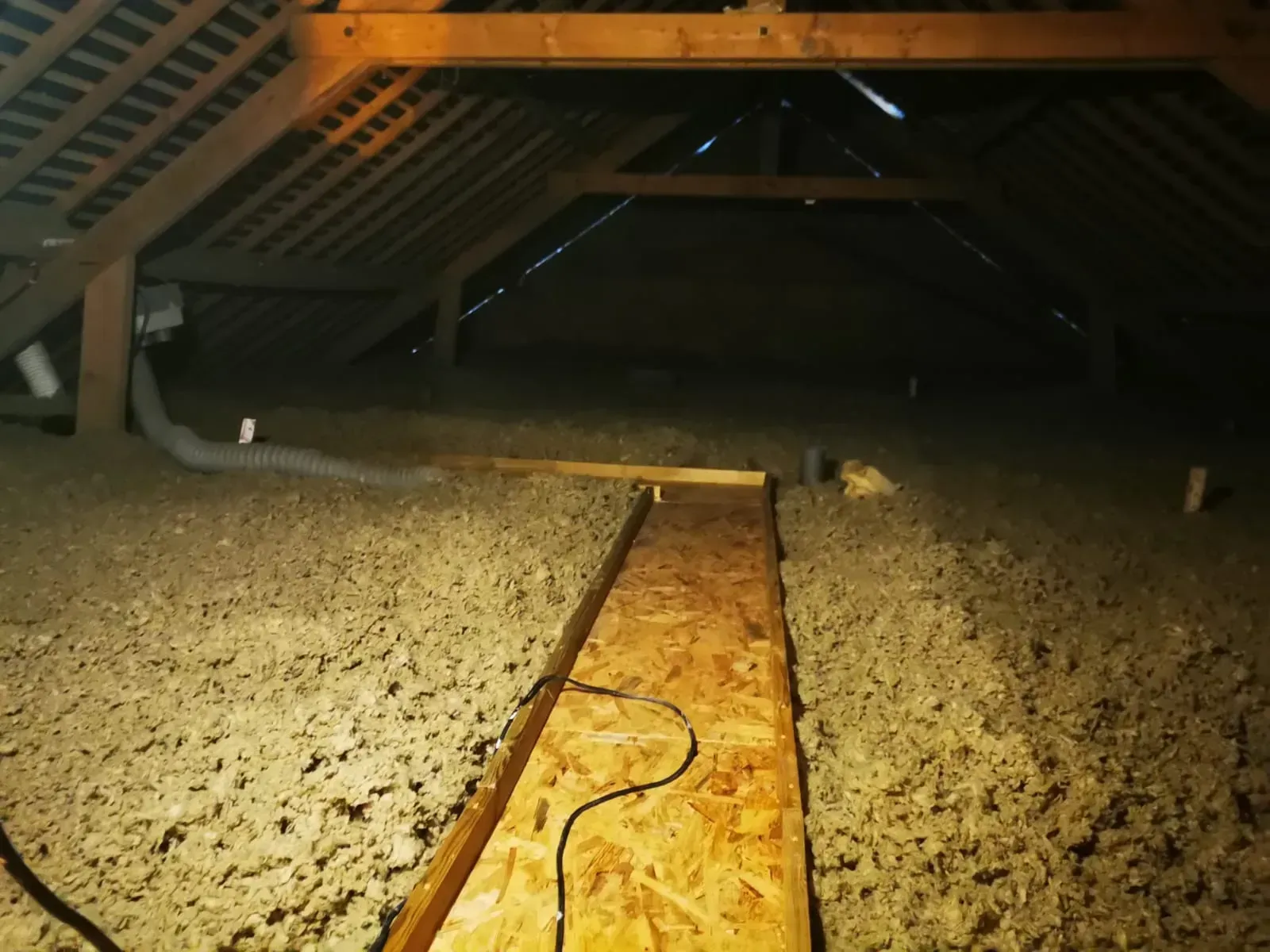 L'isolation des combles sombre