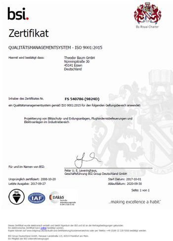 BSI Zertifikat