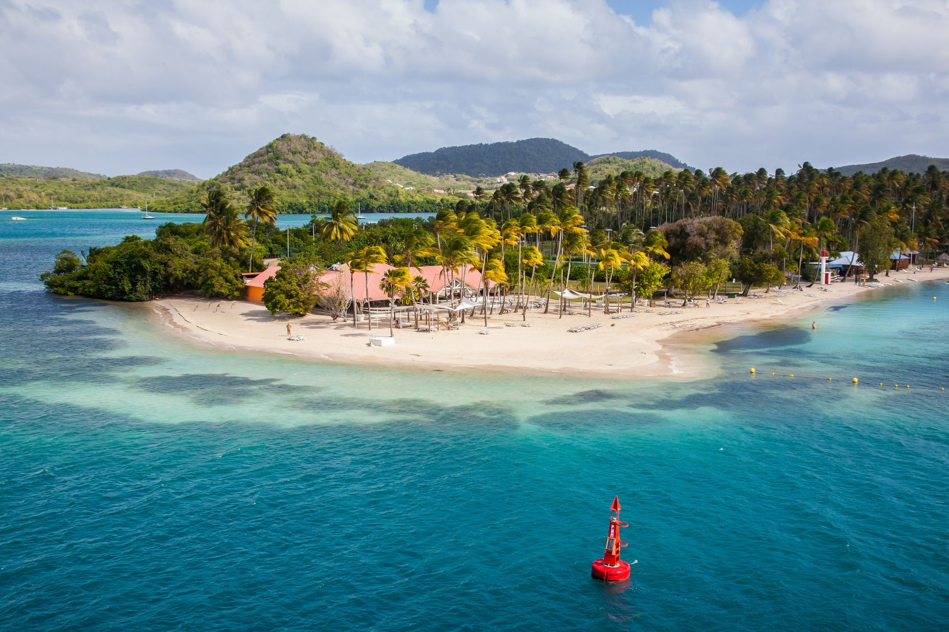 Une plage de Martinique.