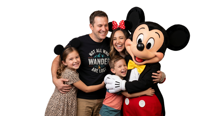 family in the Disney World - 7+ Vacations