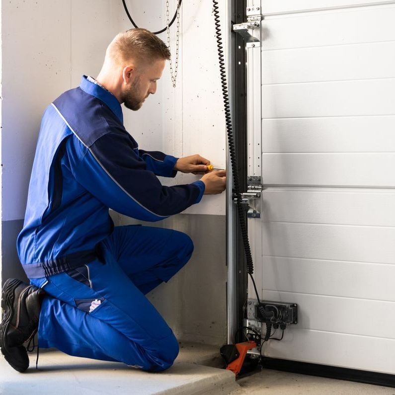 Motorisation d'une porte de garage
