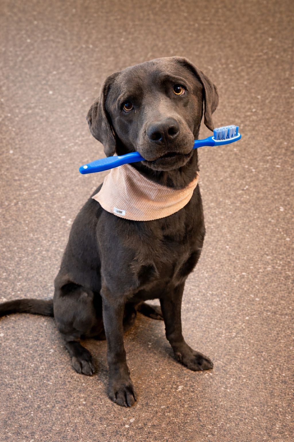 Eine Frau in einem blauen Poloshirt lächelt, sie sitzt in einem hellen Arztzimmer.