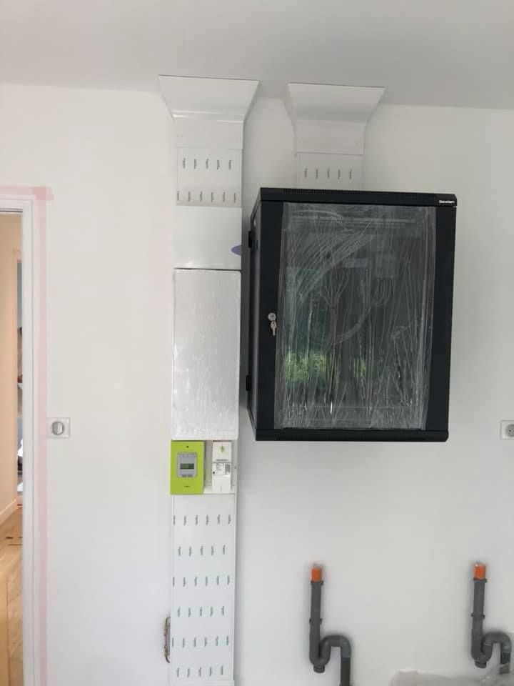 Tableau électrique avec compteur Linky