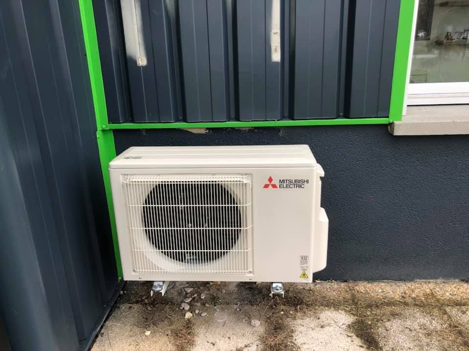 Pompe à chaleur chez un professionnel