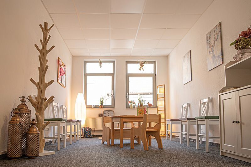 Raum in der logopädischen Praxis SprachEcke