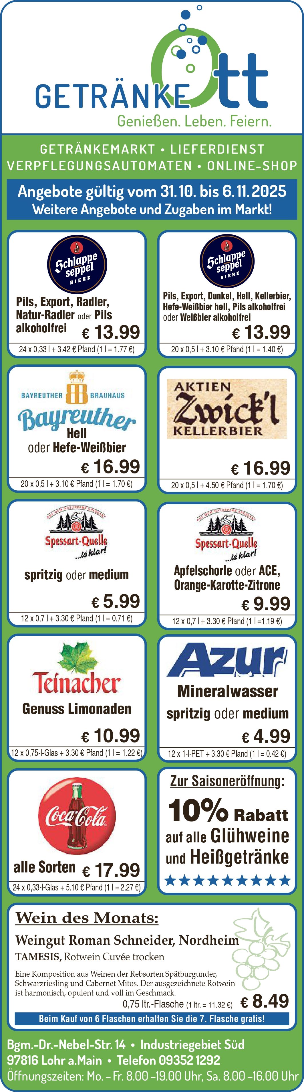 Angebote | Getränke Ott