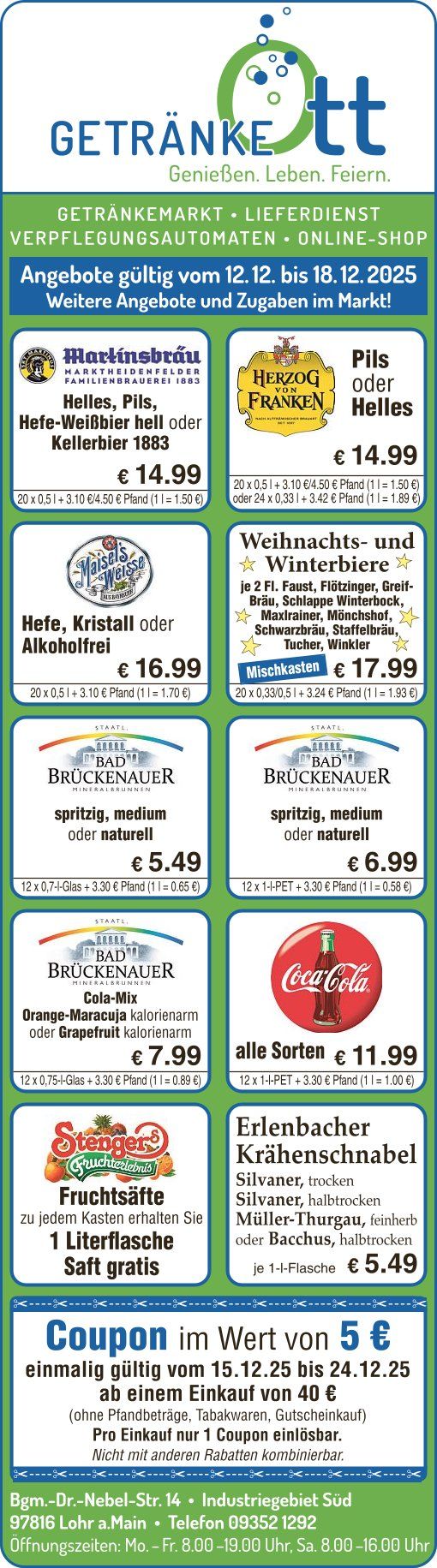 Getränke Ott Angebote