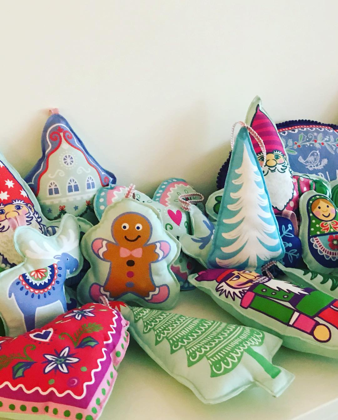 Plüsch-Weihnachtsdeko