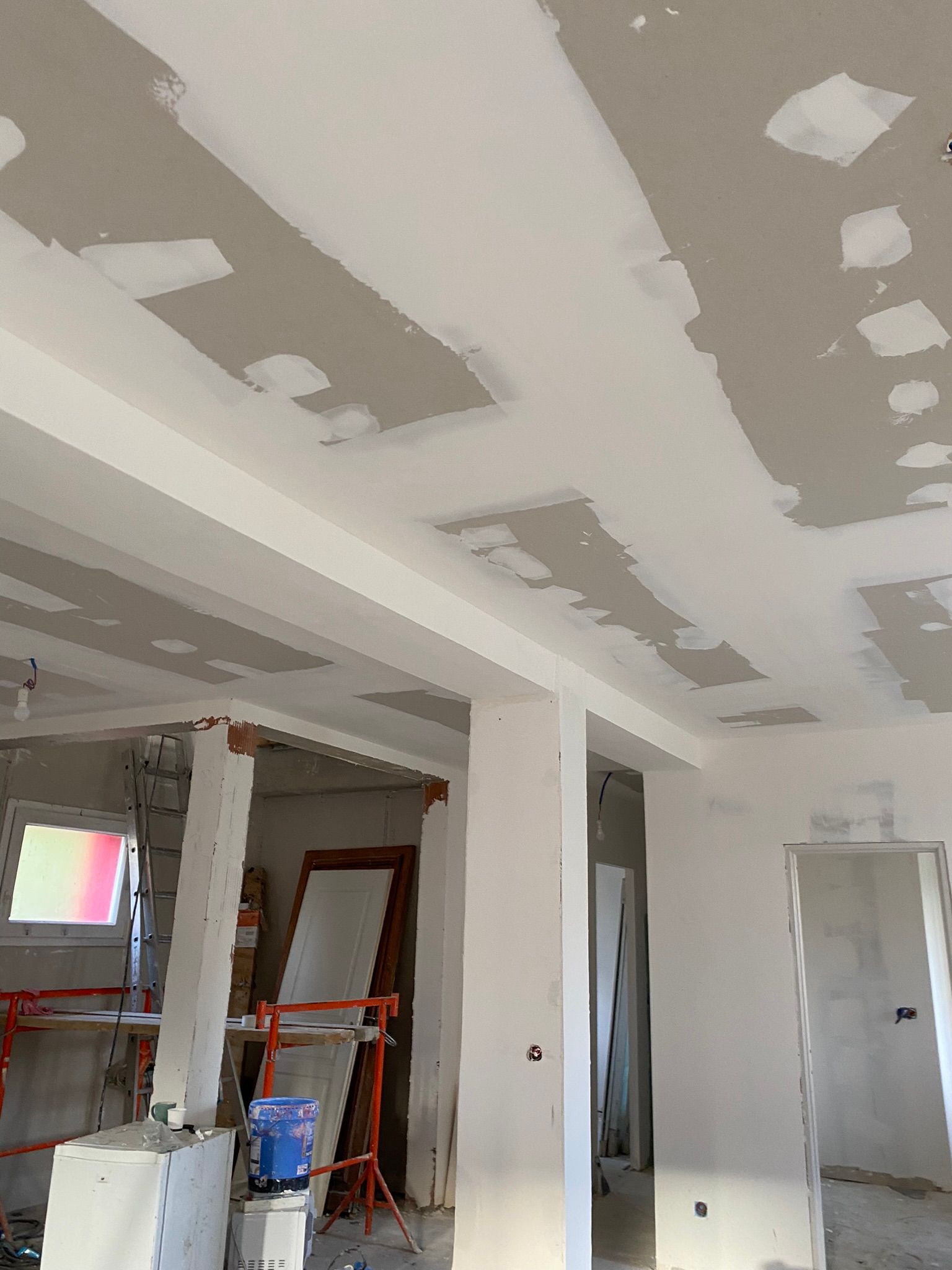 Pose de faux plafond