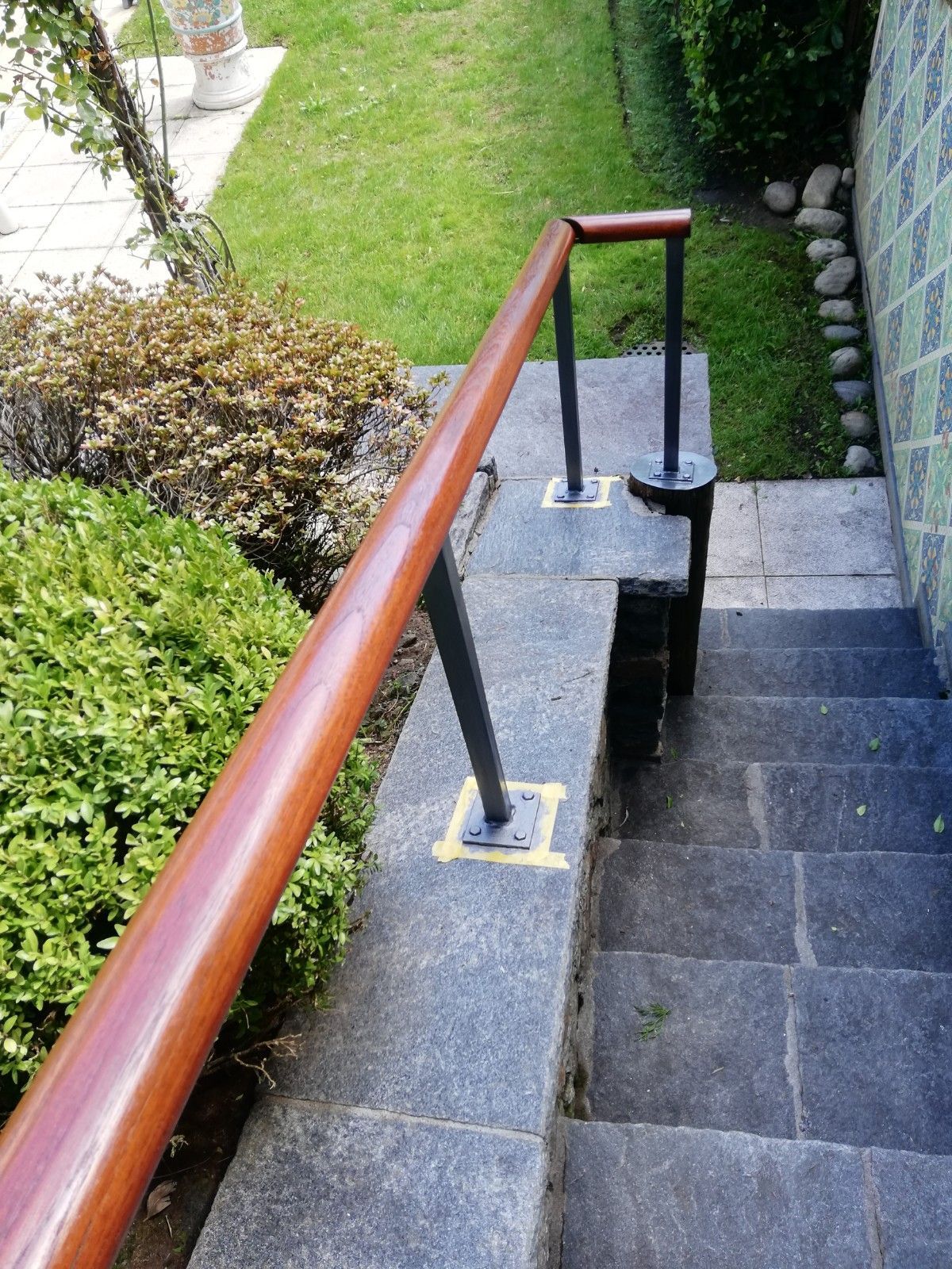 corrimano scale esterne