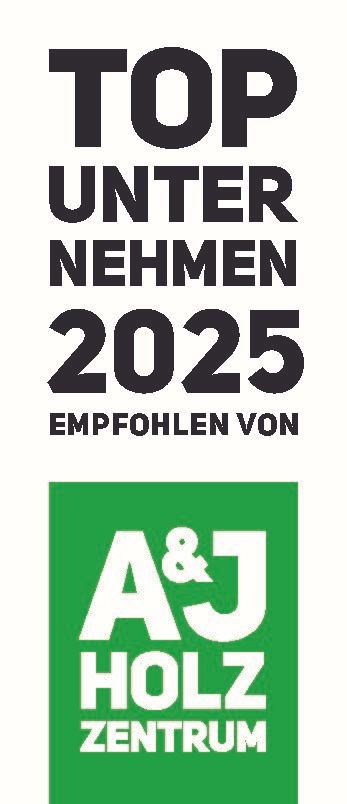 Ein Logo für ein Unternehmen namens A & J Holz Zentrum.