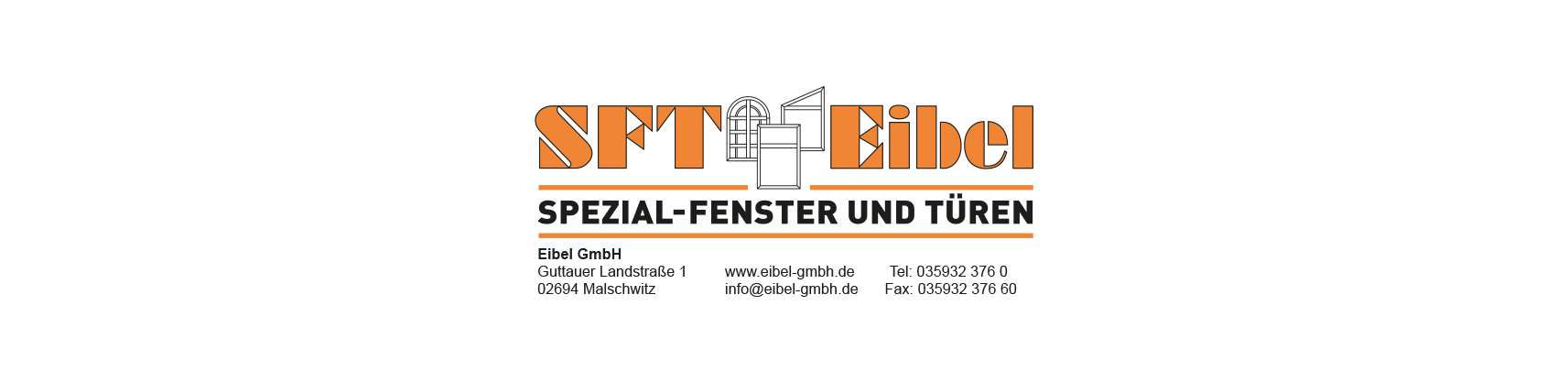 Ein Logo für eine Firma namens SFT Bibel