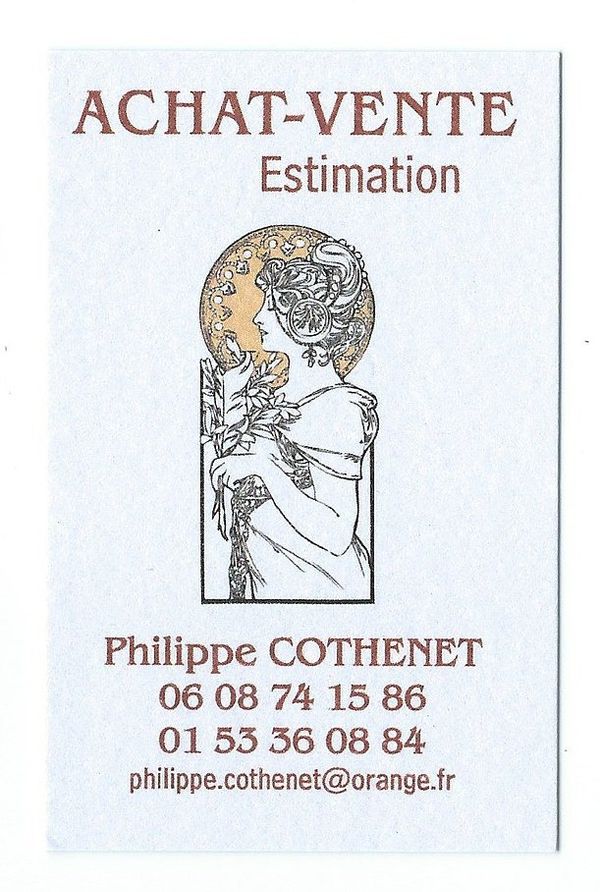 Philippe Cothenet collectionneur et revendeur de cartes postales et d'objets anciens